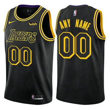nike lakers black jersey