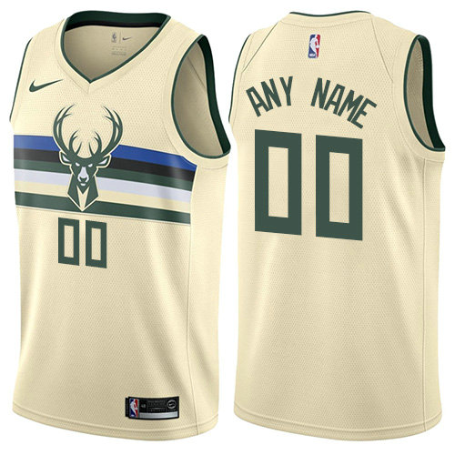Nike Milwaukee Bucks Custom Black 201920 Statement Edition NBA Jersey