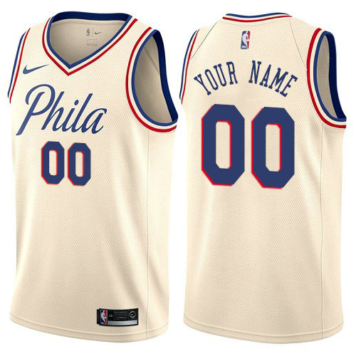 custom 76ers jersey