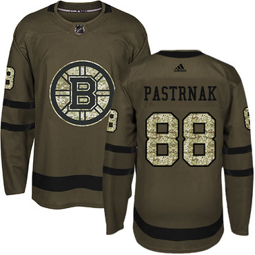 Men Boston Bruins Pastrnak #88 Adidas NHL Jersey