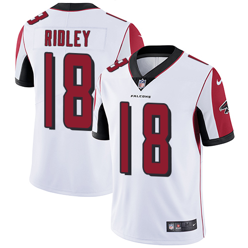 Nike Falcons 18 Calvin Ridley Red Youth Stitched NFL