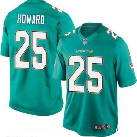 Men's Miami Dolphins #29 Minkah Fitzpatrick Green Team Color Stitched ...