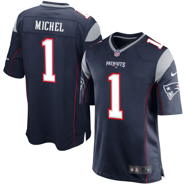 sony michel jersey number