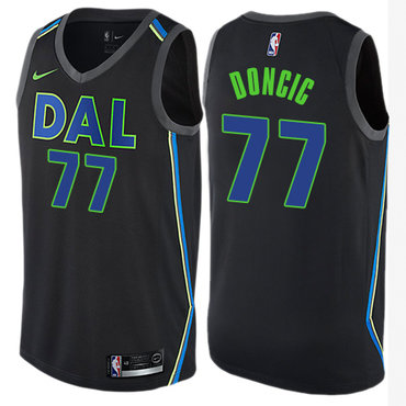 luka doncic anthracite jersey