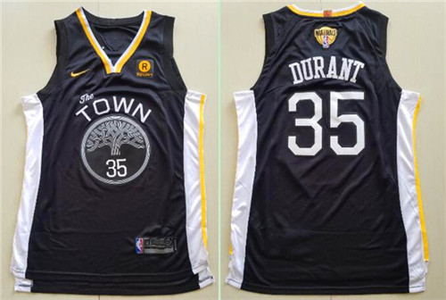 black kevin durant warriors jersey