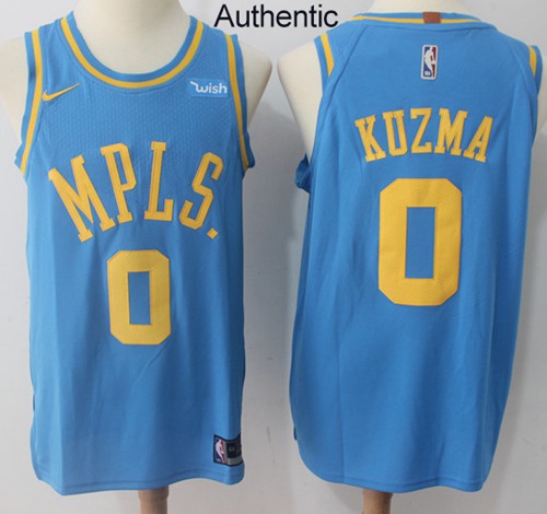 nike blue lakers jersey