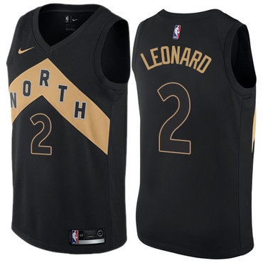 toronto raptors leonard city edition swingman jersey