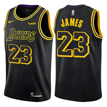 black and gold lebron lakers jersey