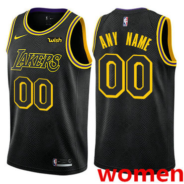 custom black lakers jersey