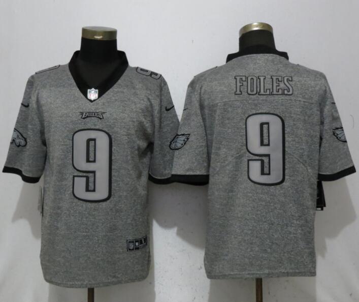 Nike Philadelphia Eagles 86 Zach Ertz Gray Gridiron Gray Vapor