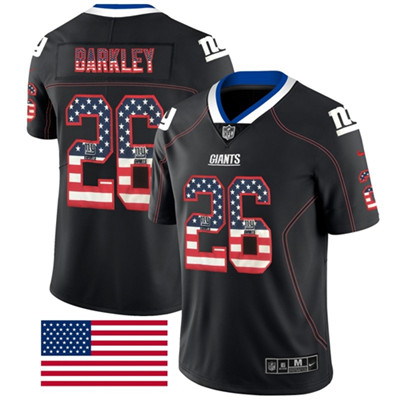 men's new york giants saquon barkley nike royal team color vapor untouchable limited jersey