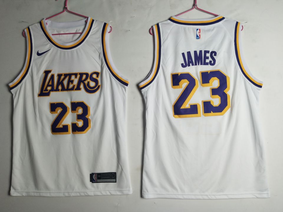 white nike lebron jersey