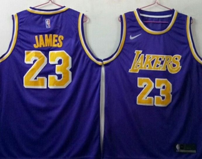 lebron james jersey lakers purple