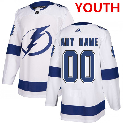 Tampa Bay Lightning Customized Number Kit For 2021 Reverse Retro Blue Jersey  – Customize Sports