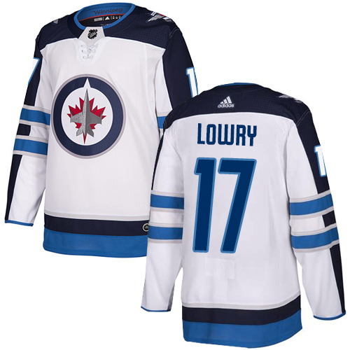 Adidas NHL Winnipeg Jets 40 Joel Armia Away White Authentic Jersey on