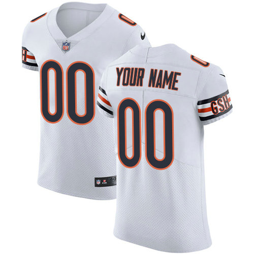 men's chicago bears nike navy vapor untouchable custom elite jersey