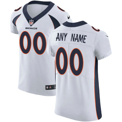 Men's Nike Denver Broncos White Customized Vapor Untouchable Player