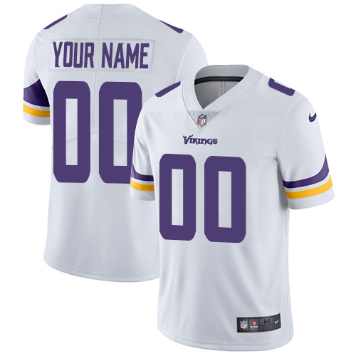Youth Nike Minnesota Vikings Home Purple Customized Vapor Untouchable