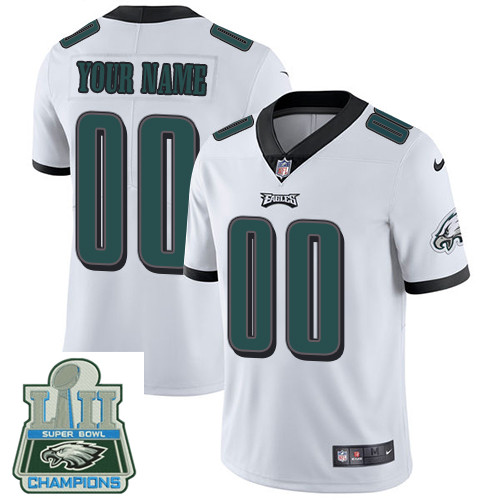 Youth Nike Philadelphia Eagles Home Midnight Green Customized Vapor Untouchable Limited NFL