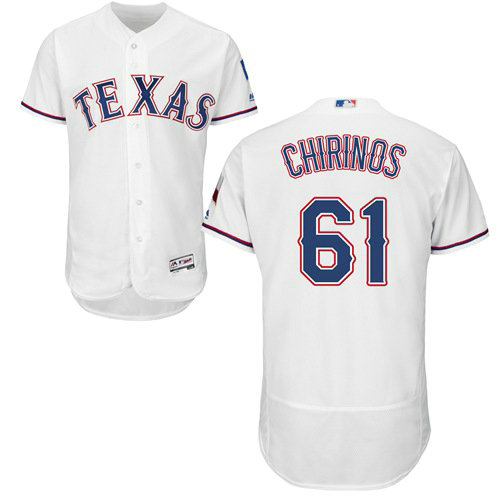 Texas Rangers 19 Jurickson Profar White Flexbase Authentic Collection