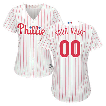 Men's Philadelphia Phillies Custom 00 Cream 2022-23 World Series Jersey -  Bluefink