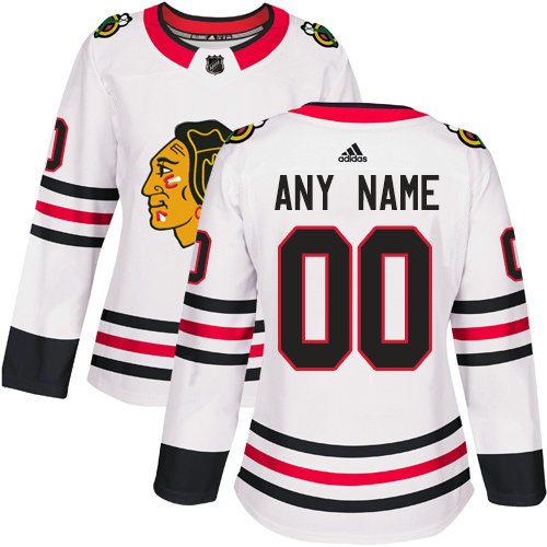Womens white blackhawks jersey Clearance