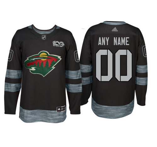 minnesota wild custom jersey