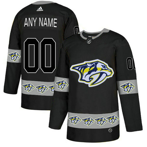 black nashville predators jersey