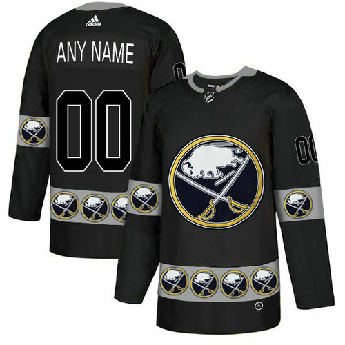 Custom 00 Buffalo Sabres 2022-23 Goathead Third Player Youth Jersey Black -  Bluefink