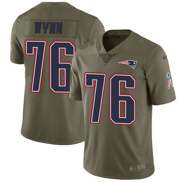 Nike New England Patriots No76 Isaiah Wynn White Men's Stitched NFL Vapor Untouchable Limited Jersey