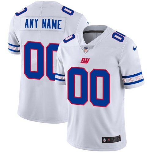 Men's New York Giants ACTIVE PLAYER Custom White Color Rush Limited ...