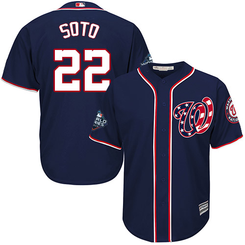 Juan Soto Washington Nationals Navy Jersey Washington Nationals