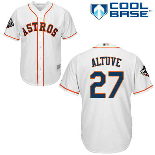 Astros 27 Jose Altuve Navy Blue New Cool Base 2019 World Series Bound