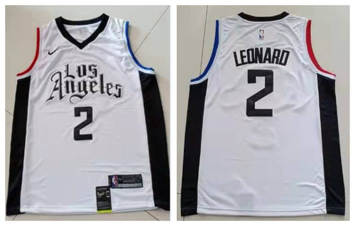 kawhi leonard jersey clippers city edition