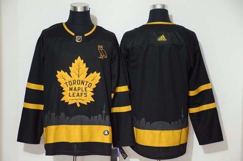 black maple leafs jersey