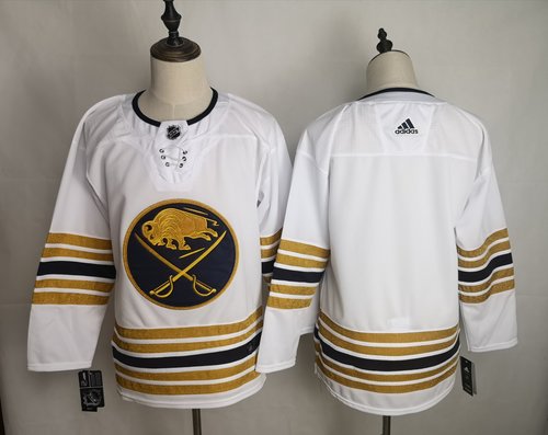 Buffalo Sabres 50th anniversary white hockey jersey adidas size 56