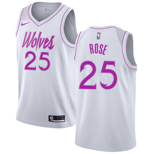 derrick rose purple timberwolves jersey