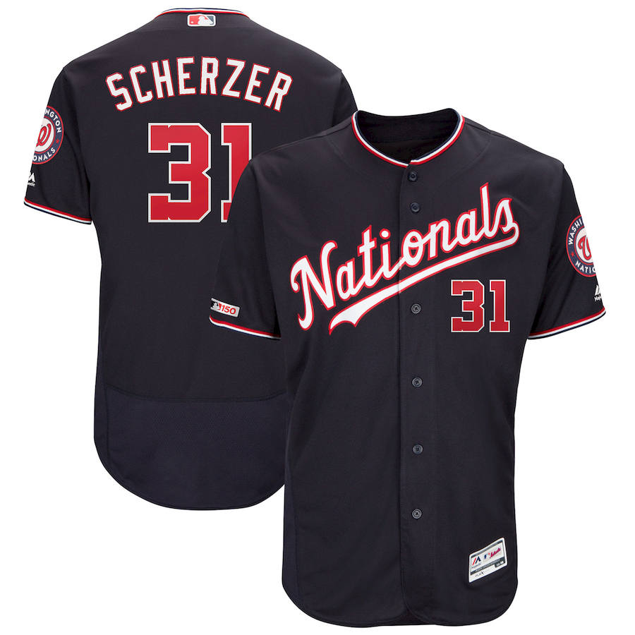 صور مكوى Men's Washington Nationals #31 Max Scherzer Navy Blue Alternate Stitched MLB Majestic Cool Base Jersey مسلسلات العصر الفيكتوري