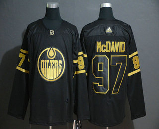 NHL Edmonton Oilers Connor McDavid #97 Special Edition Navy Jersey