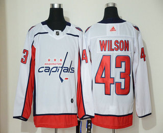 Men's Fanatics Branded Tom Wilson Navy Washington Capitals 2020/21 Alternate Premier Breakaway Player Jersey