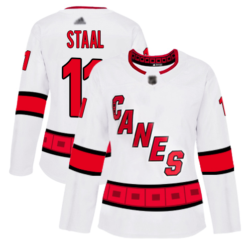 Carolina Hurricanes 86 Teuvo Teravainen White Road Authentic Women's