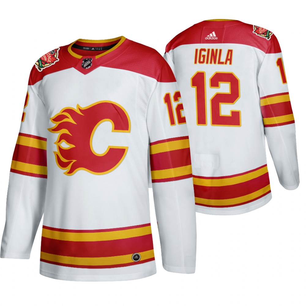 calgary flames old jerseys
