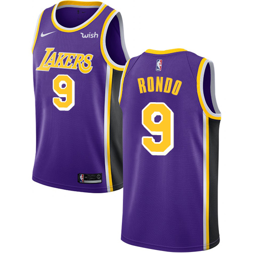 Rajon Rondo Los Angeles Lakers Fanatics Branded Fast Break Jersey - Statement Edition - Purple