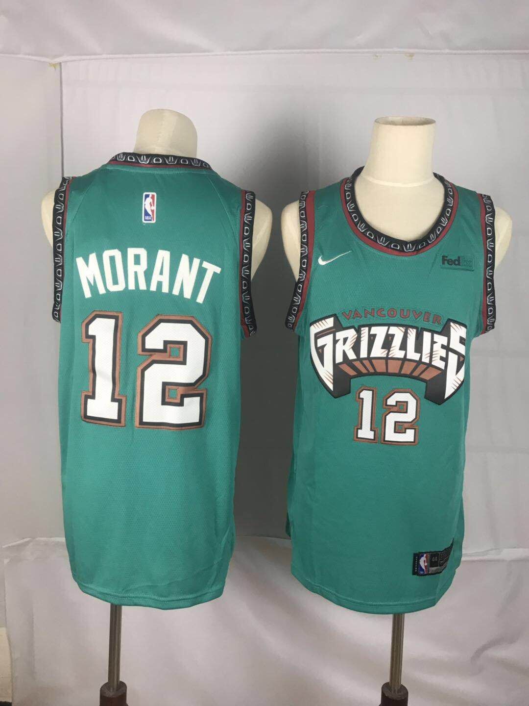 ja morant grizzlies retro jersey