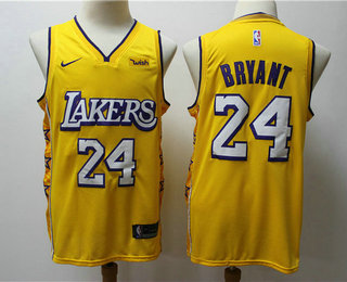 Kobe Bryant 24# Jersey City Edition Los Angeles Laker Swingman Stitched Trikots 