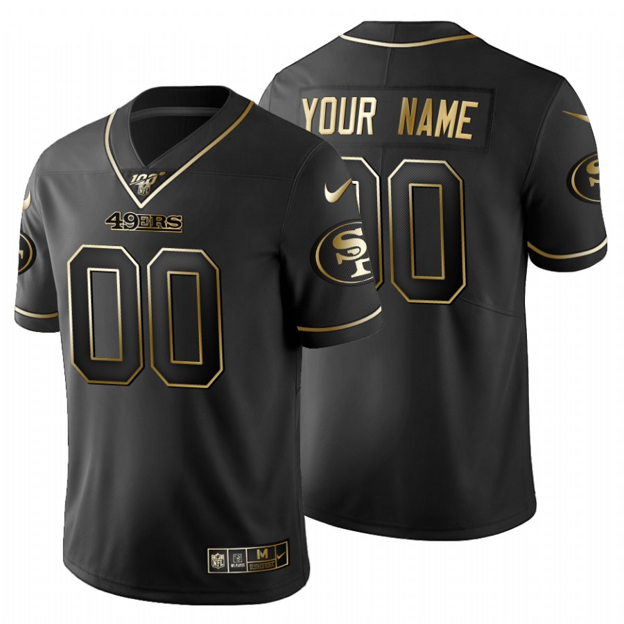 san francisco 49ers black jersey uk