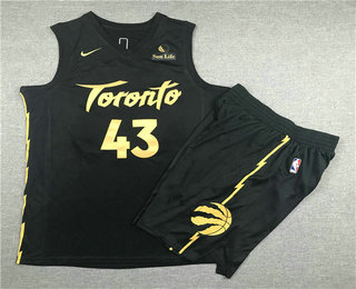 Nike Toronto Raptors Men's City Edition Swingman Jersey - Pascal Siakam - Black