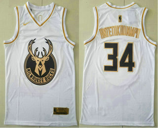 milwaukee bucks gold jersey