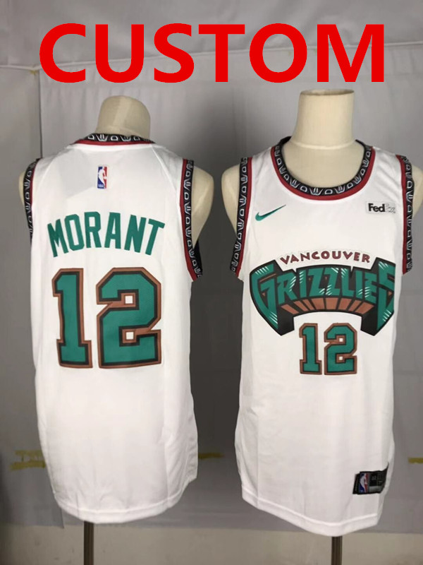 custom grizzlies jersey