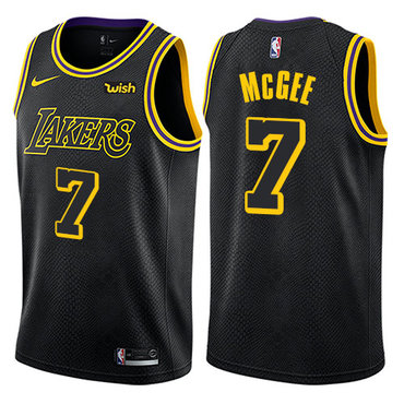 Men's Los Angeles Lakers #7 JaVale McGee Black Nike NBA City ... Men's Los Angeles Lakers #7 JaVale McGee Black Nike NBA City ...